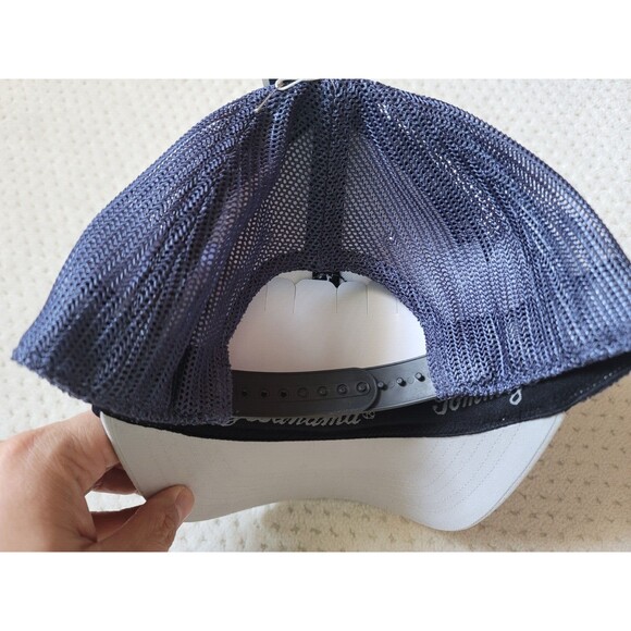 NWT TOMMY BAHAMA GOLF CART ROPE HAT cap gray blue trucker mesh snapback OSFM - Picture 6 of 6